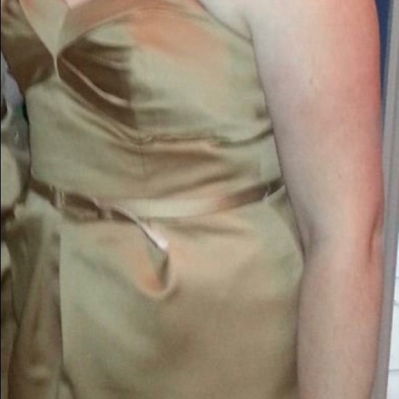 Champagne evening dress - Picture 6 of 7